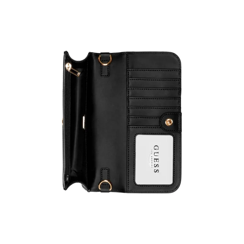 GUESS Artificial Leather Crossbody Bag Shoulder Bag Mini Women's Black-2