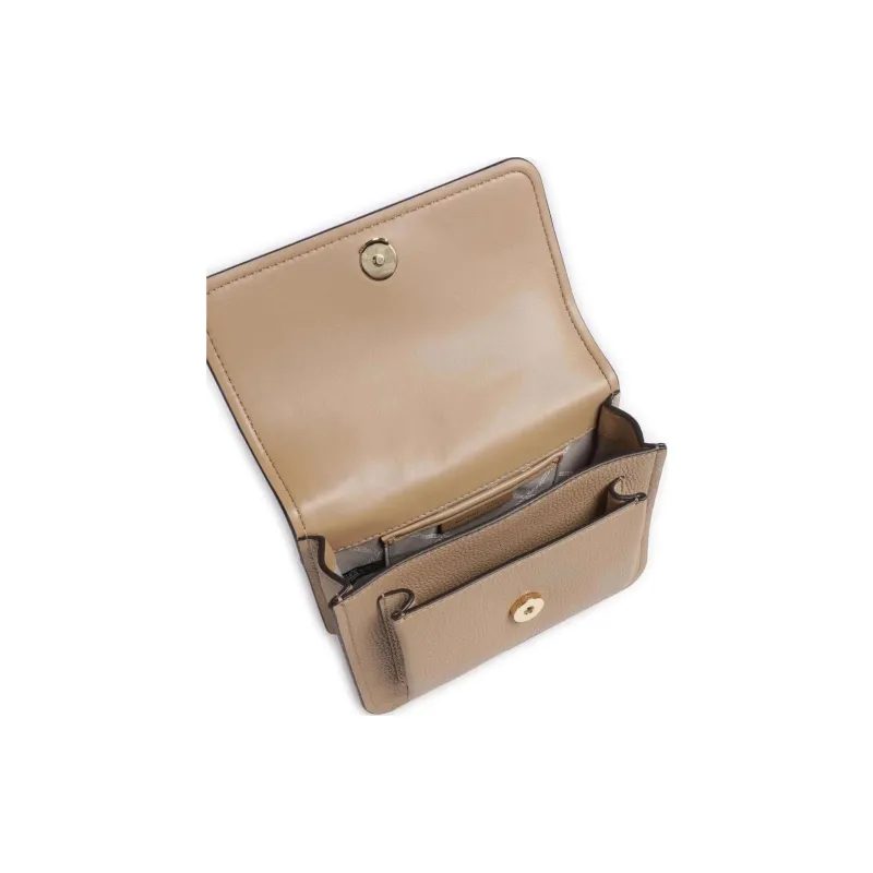 MICHAEL KORS Grained Cow Leather Crossbody Bag Shoulder Bag Women's Camel-3