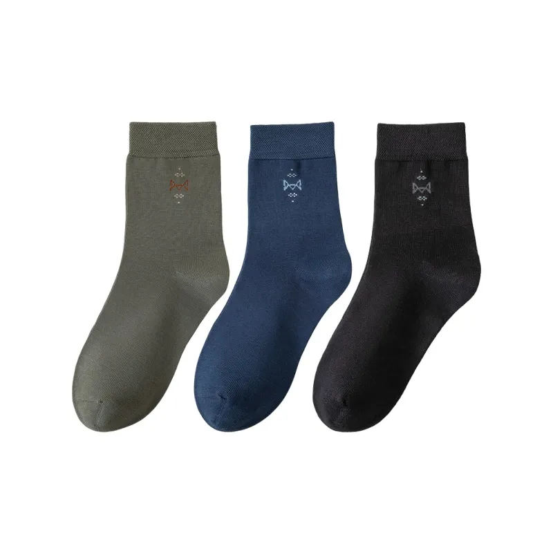 MIIOW Mid Calf Socks Men's Combo Set-5