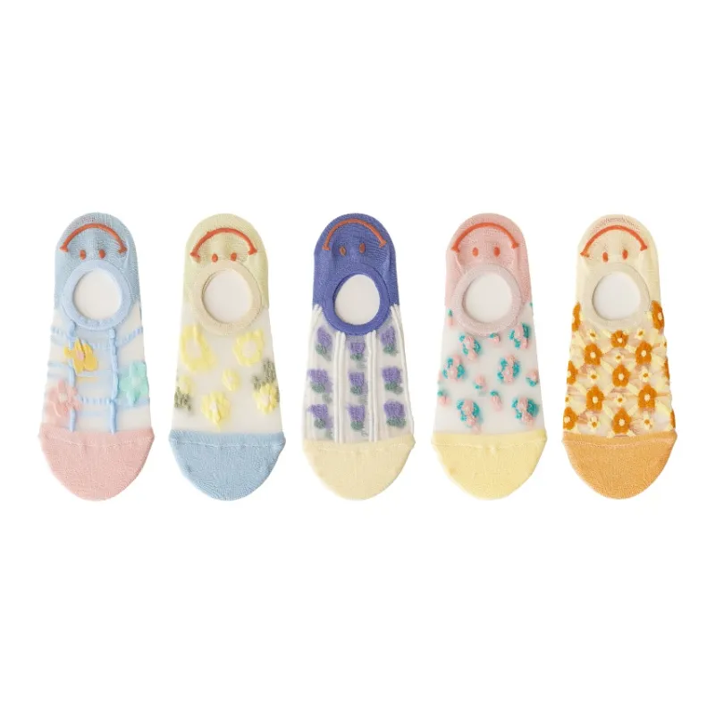 MIIOW No Show Socks Women's Combo Set-18