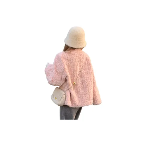 Oudifu Cropped Coats Women's