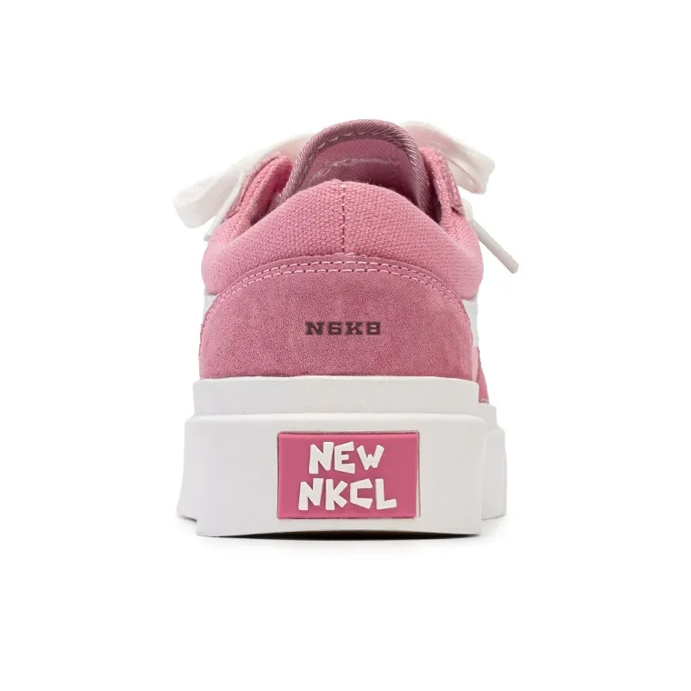 N6K8 Anti-Slip Wear-Resistant Low-Top Skateboard Shoes Women's-3