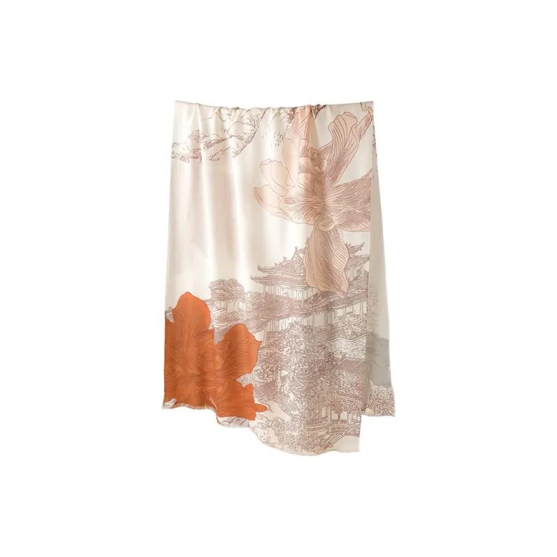 Hang Silk Road 100% Sheep Wool Knit Scarves Women's-2