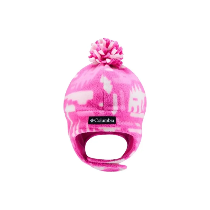 Columbia Polyester Trapper Hats Kids' Blue/Pink-3