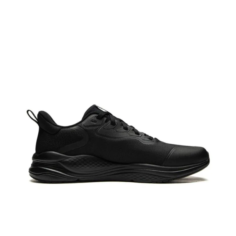 LiNing Liuyun Anti Slip Wear Resistant Low Top Casual Running Shoes Men's Black-1