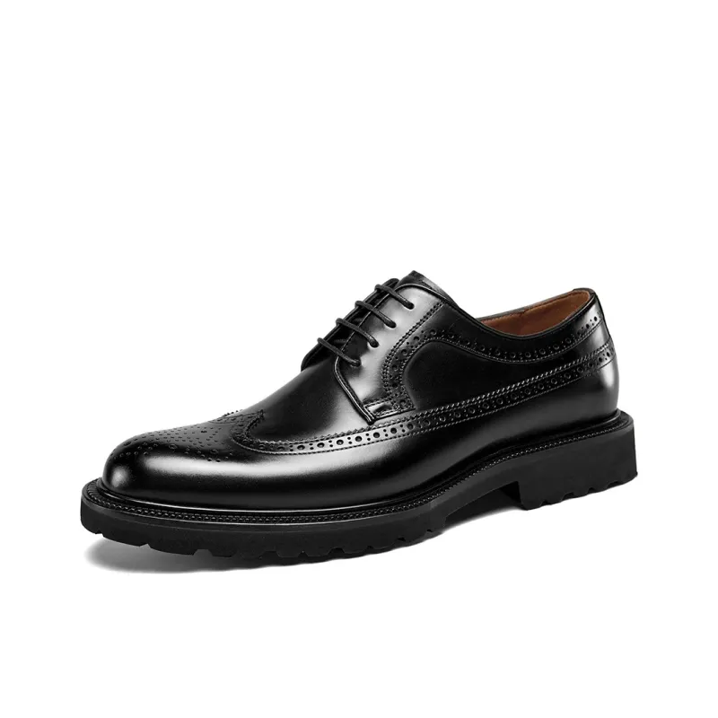 YEARCON Men's Casual Shoes Men Low Top Coffee-1