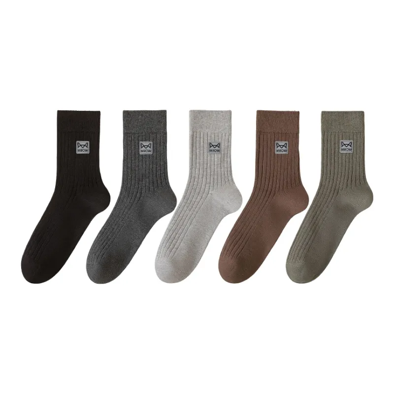 MIIOW Mid Calf Socks Men's Combo Set-19