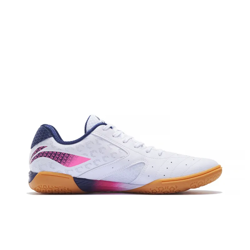 LiNing Slip Resistant, Abrasion Resistant, Breathable Low Top Training Shoes Unisex White-1