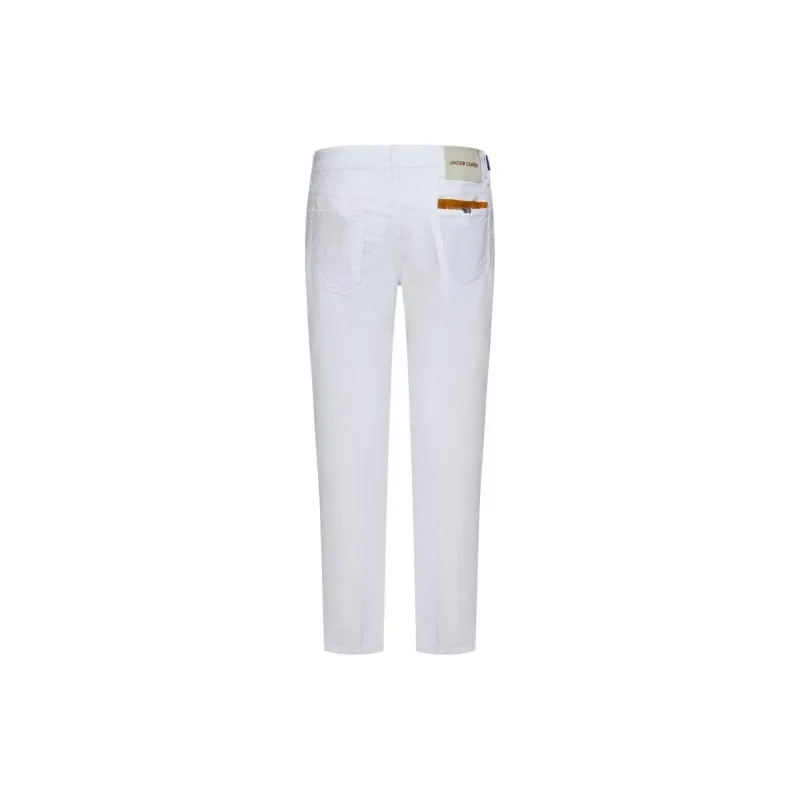 JACOB COHEN Casual Pants Men's White-1