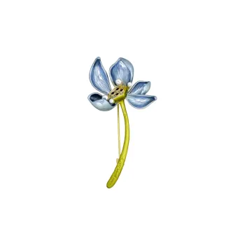 CHIMERA Synthetic Zirconia Copper Brooch Jewelry Women's