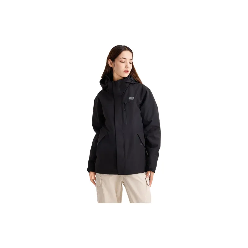 JEEP SPIRIT High Altitude Climbing Waterproof, Windproof, Thermal, Abrasion Resistant Windbreaker Jacket Unisex-2