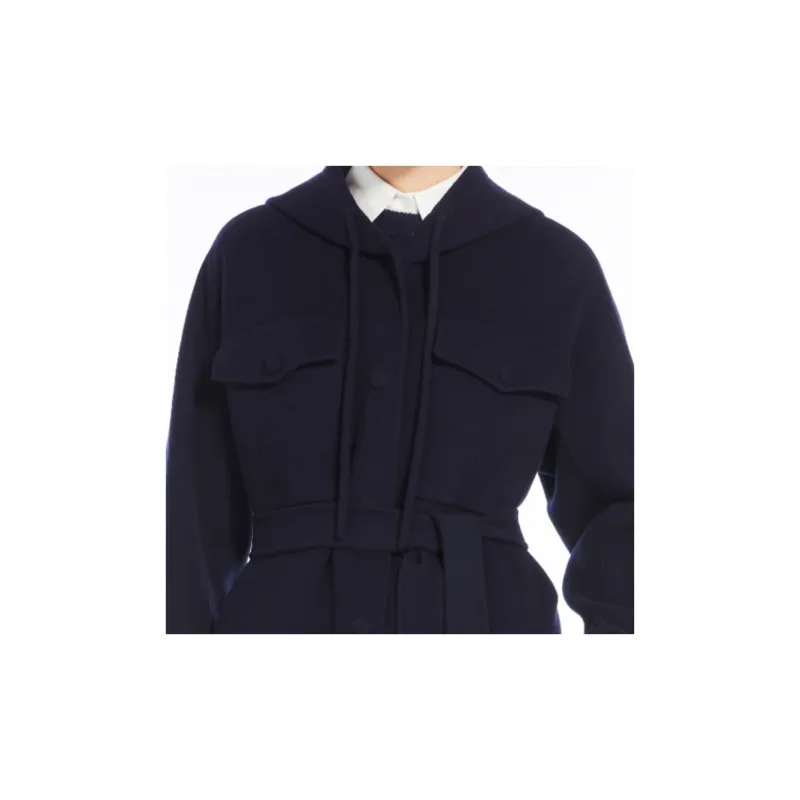 WEEKEND MaxMara Coat Women's Dark Blue-4