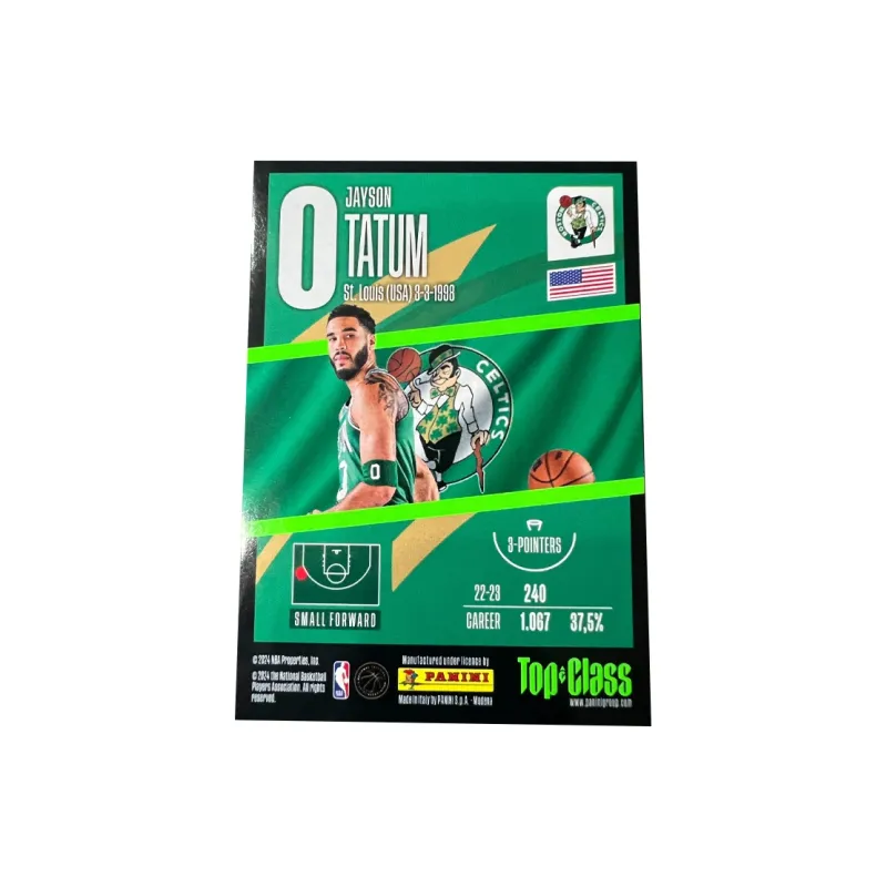 PANINI Celtics Core Jayson Tatum TC Collection Refractor Player Card Rare Card Sports Cards 1 Pc-1