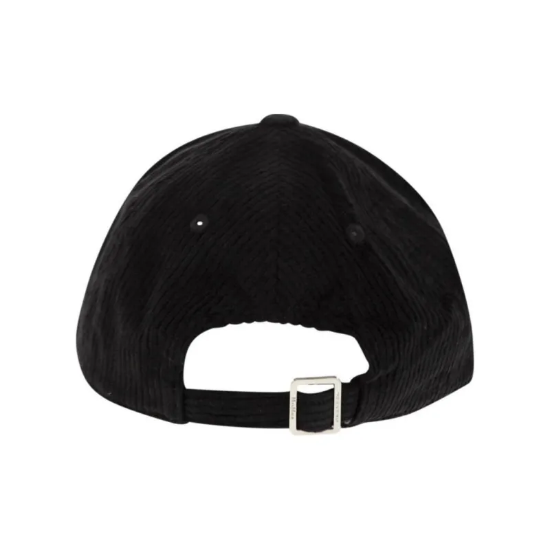 WEEKEND MaxMara Velvet Corduroy Baseball Caps Women's Black-1