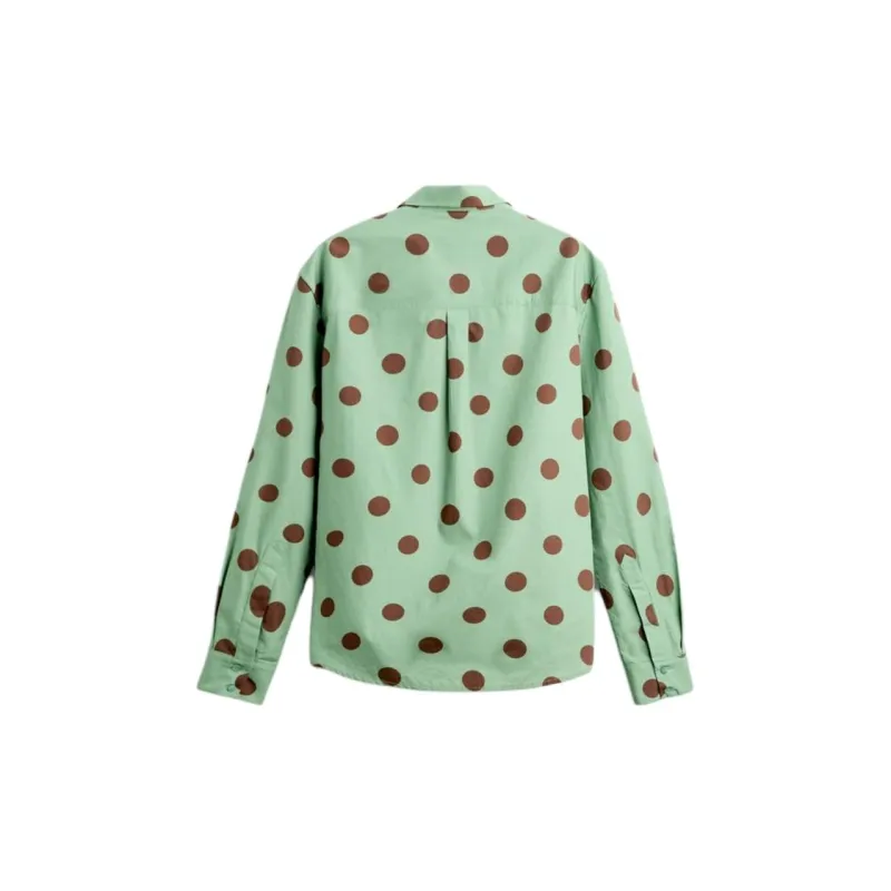 ZARA Harry Lambert Co-brand Shirts Unisex Green-1