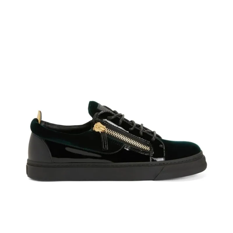 Giuseppe Zanotti Frankie Velvet Low top Sneakers-4