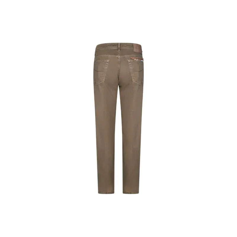 JACOB COHEN Scott Garment Dye Twill Pants-1