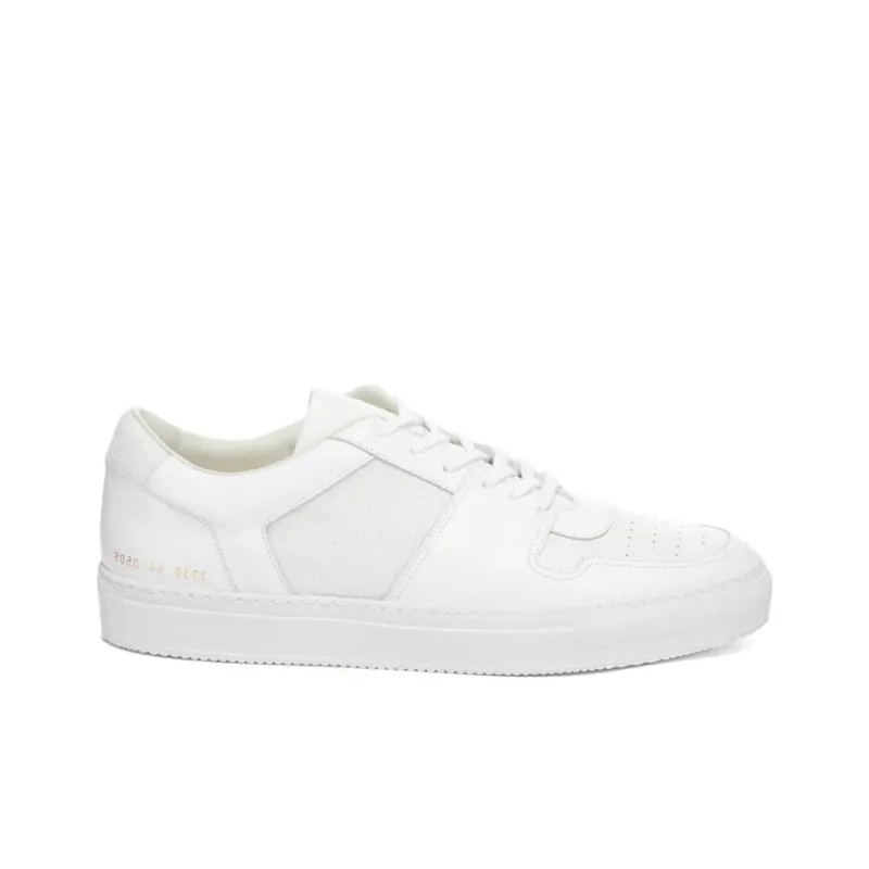COMMON PROJECTS Low Top Stylish Skateboarding Shoes Men's White-1