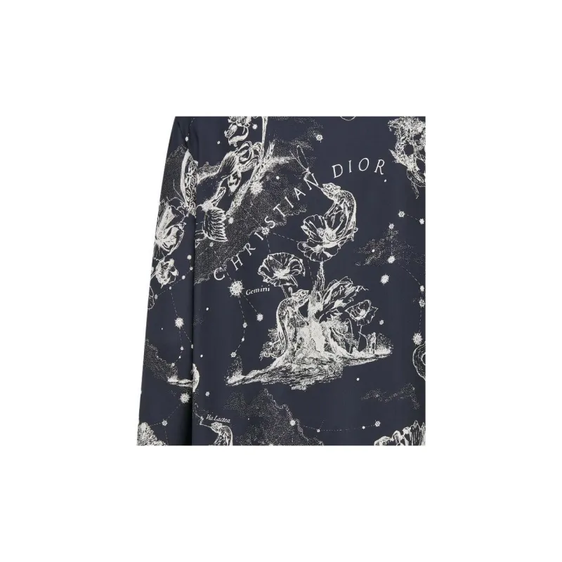 DIOR FW22 Shirt Women's Dark Blue-3