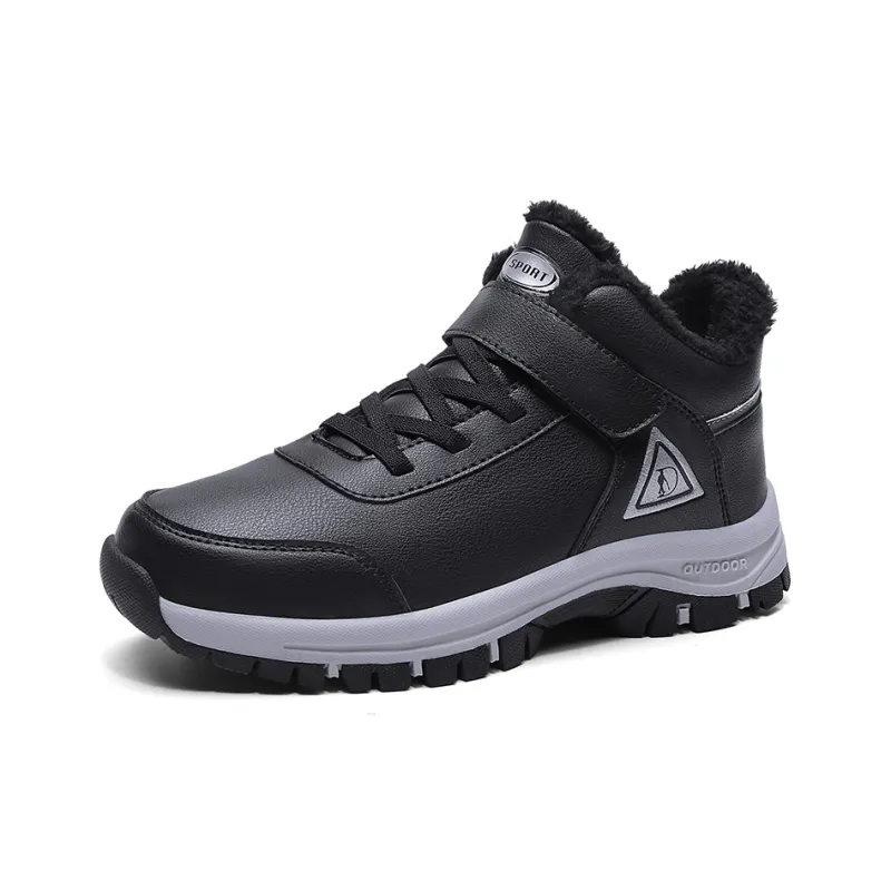 SMDXDMS Anti Slip Cushioning Warm High Top Sprint Running Shoes Unisex-13