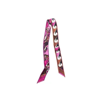 EMILIO PUCCI Orchidee-print Silk Scarf