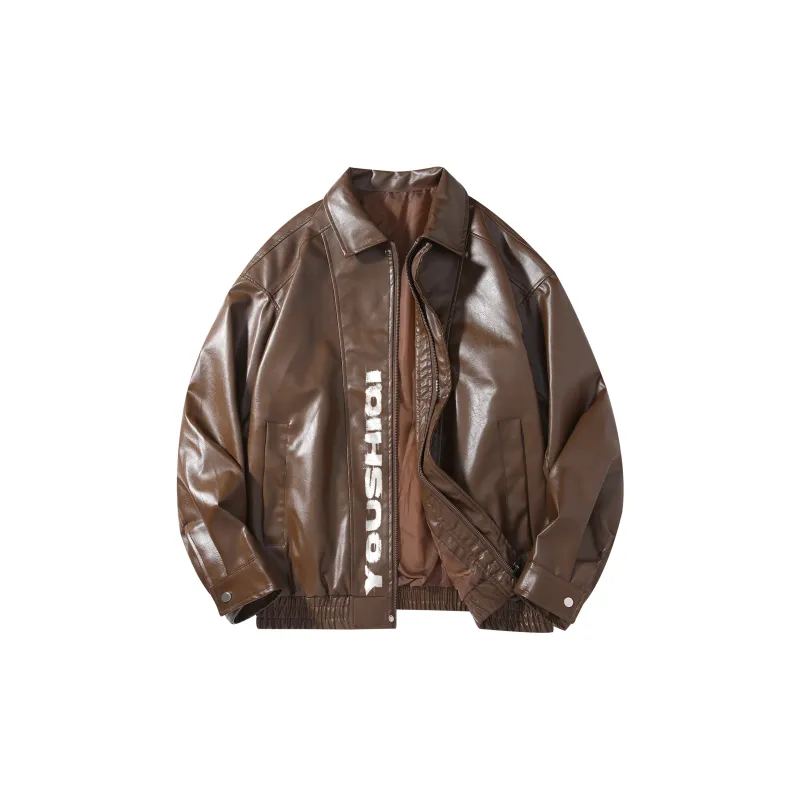 YOUSHIQI Leather Jackets Unisex-19