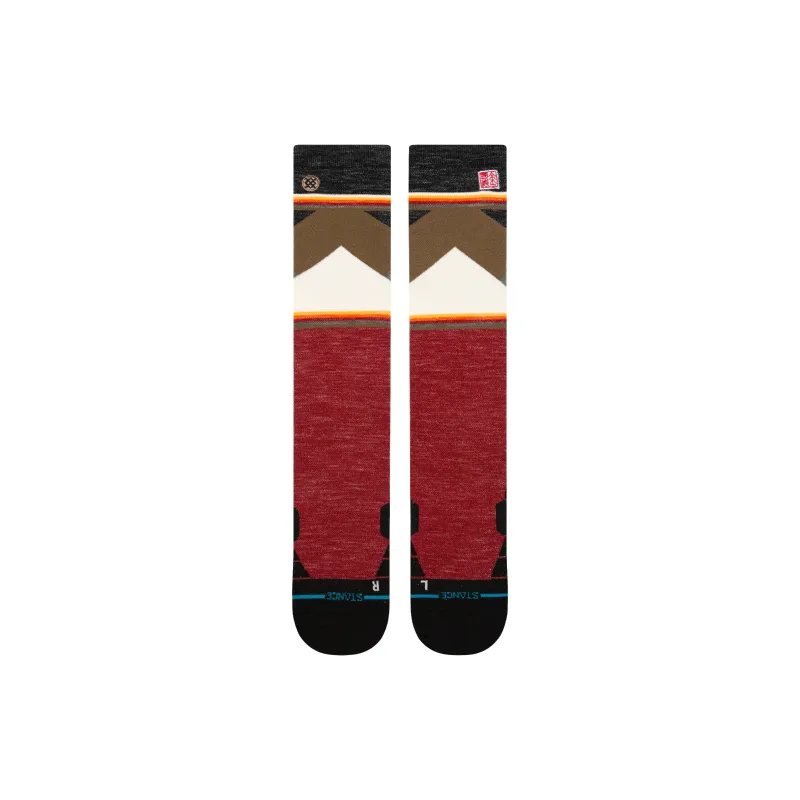 Stance Knee High Socks Unisex 1 Pack Red-1
