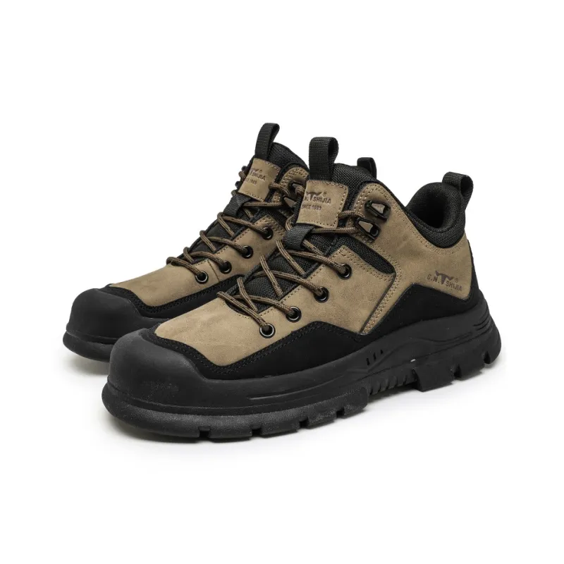 G.N.SHIJIA Wear Resistant Lightweight Height Increasing Coverage Low Top Casual Shoes Men's-2