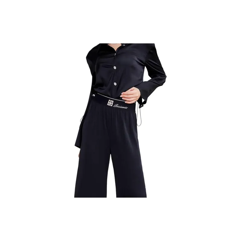 BESIONIA SS23 Casual Pants Women's Black-2