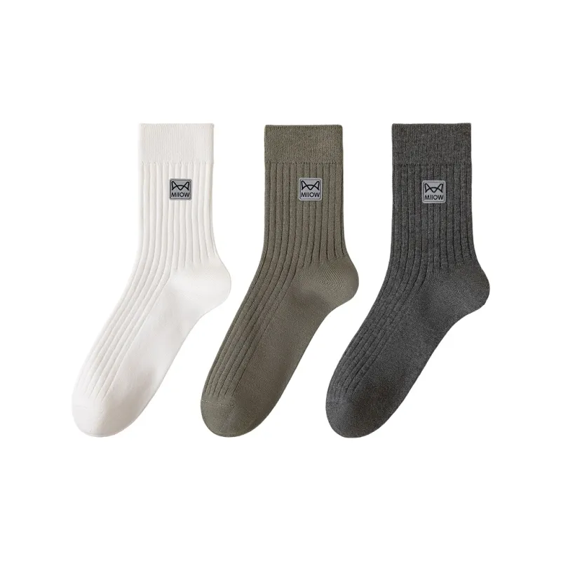 MIIOW Mid Calf Socks Men's Combo Set-15