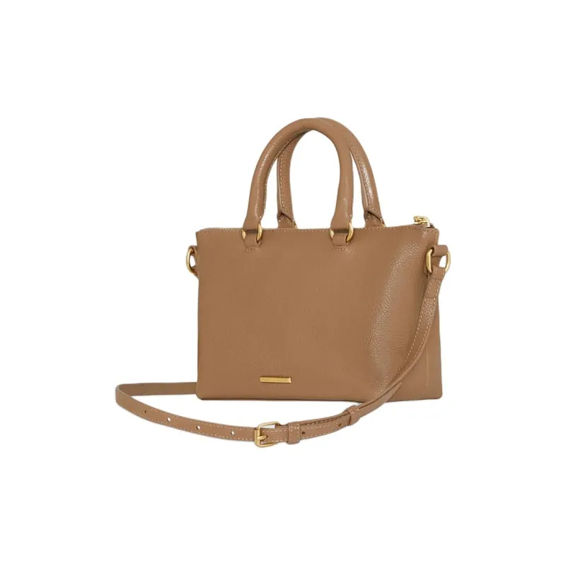 REBECCA MINKOFF Genuine Leather Shoulder Bag Crossbody Bag Women's Brown-1
