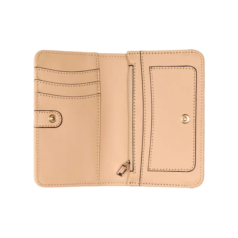 GUESS Artificial Leather Card Holder Women's Brown-2