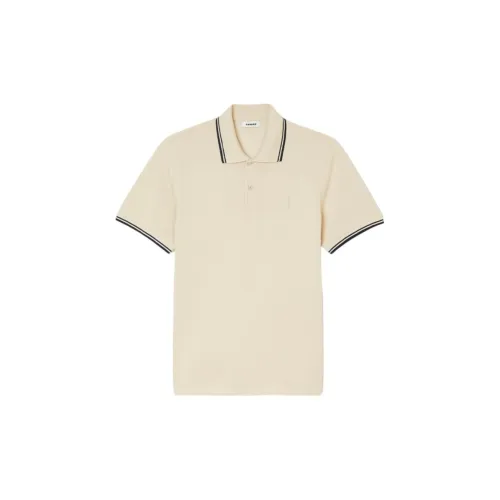 Sandro Polo Shirts Men Taupe