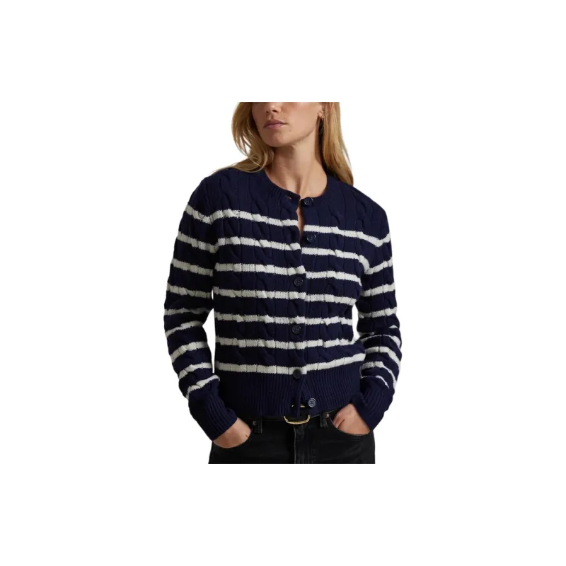 Polo Ralph Lauren FW24 Knitwear Women's Dark Blue-4