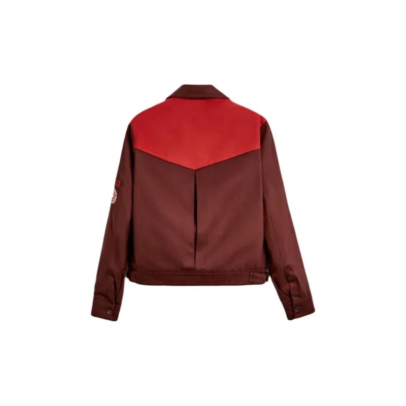 ZARA Harry Lambert Co brand Jackets Unisex Red-1