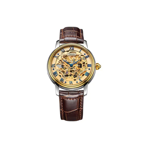 DEESIO Automatic Mechanical Movement Watch Men's Watches Cut Out Dial
