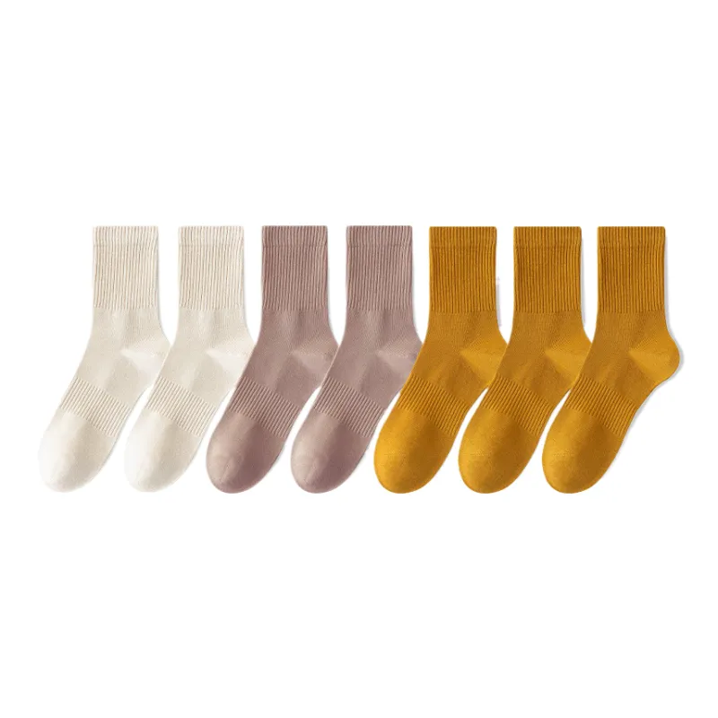 Lan Miao Mid Calf Socks Women's 7 Pack-8