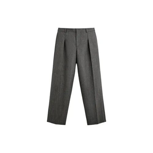 ZARA Harry Lambert Co-brand Suit Trousers Unisex Dark Gray