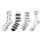 4 Pack[Small Paw Full Print+Wide Horizontal Stripes+Pinstripe+Large Paw Print]