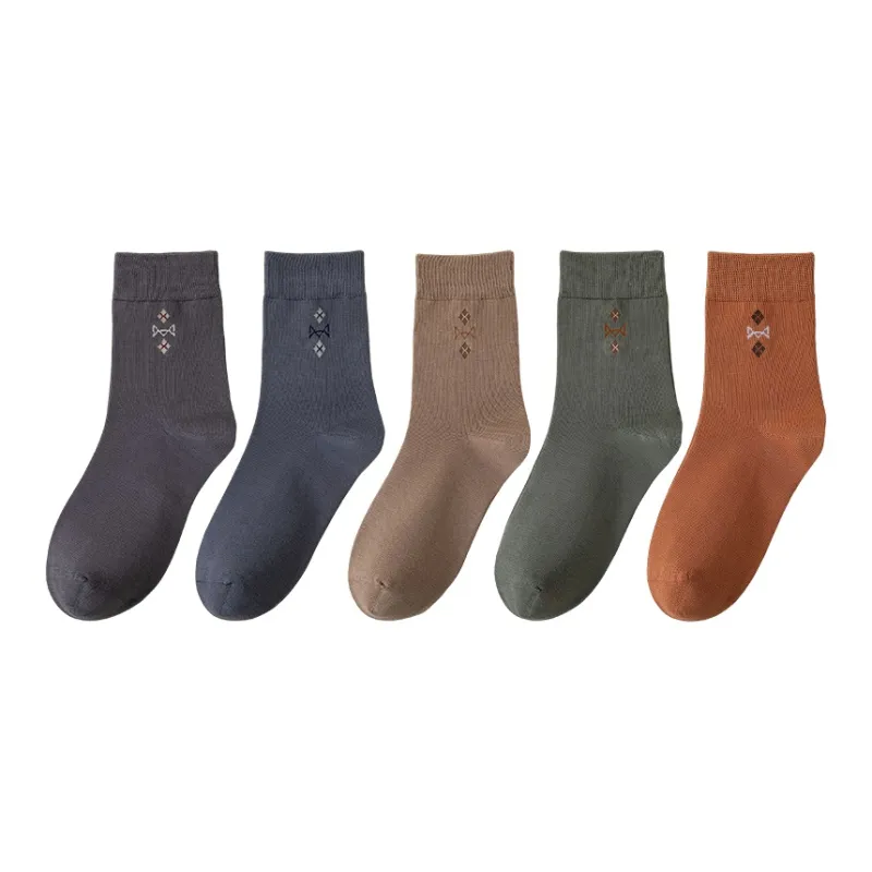 MIIOW Mid Calf Socks Men's Combo Set-14