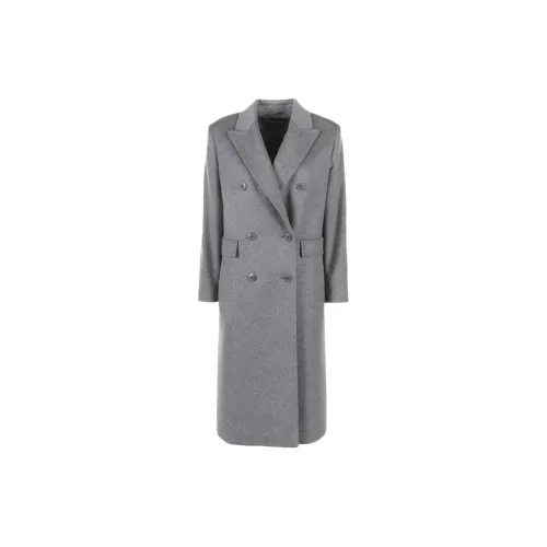 MaxMara Studio Coats Women's Gray