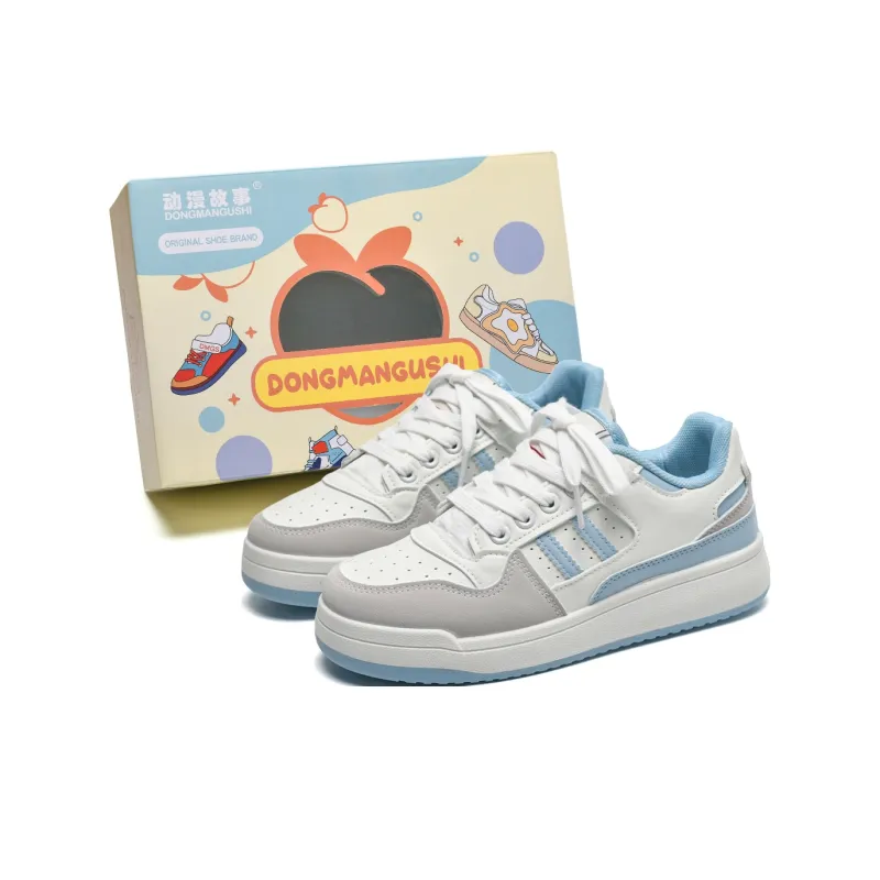 Anime Story Wear resistant, Lightweight, Breathable, And Non slip. Low Top Skateboard Shoes Unisex Box Included-18