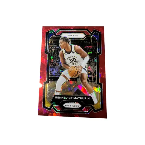 PANINI Pacers Team Mathurin Matherin Prizm Collection Red Crush Player Card Rare Card Sports Cards 1 Pc