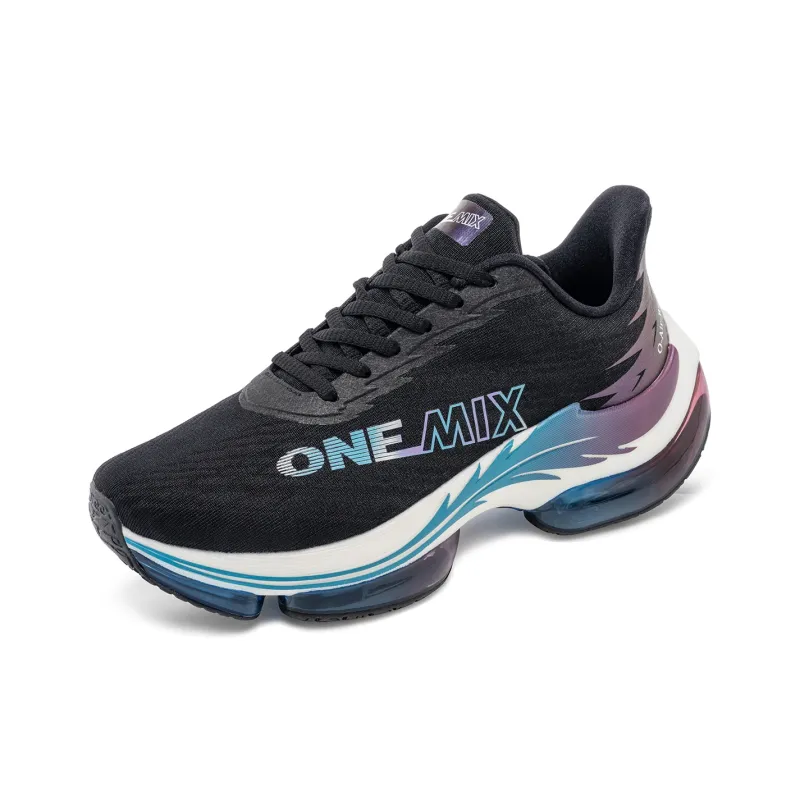 ONEMIX Fire Phoenix Low Top Running Shoes Unisex Space Black-1