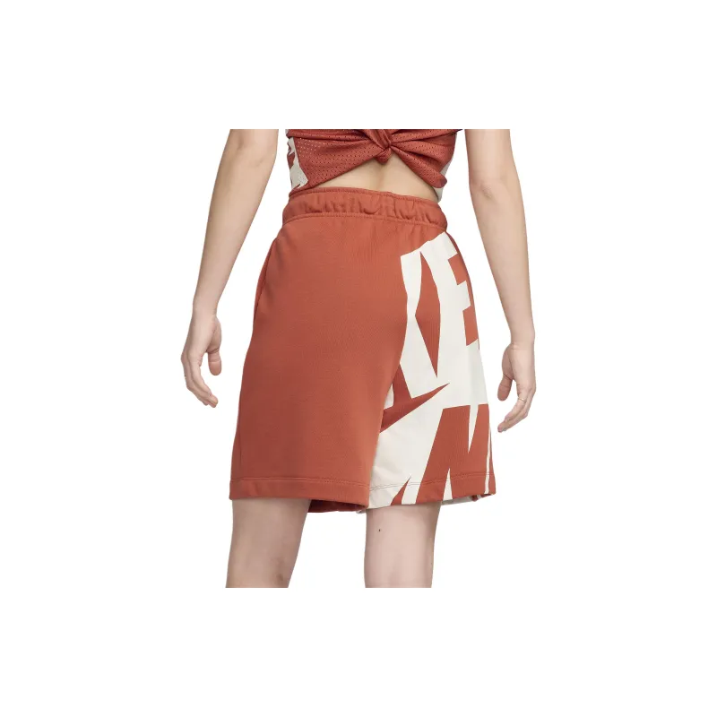 Nike Air Women's Mid-Rise 6' French Terry Shorts-1