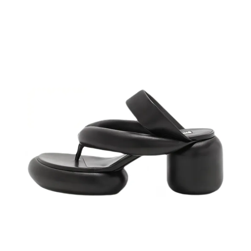 JIL SANDER 65mm Padded-strap Sandals-0