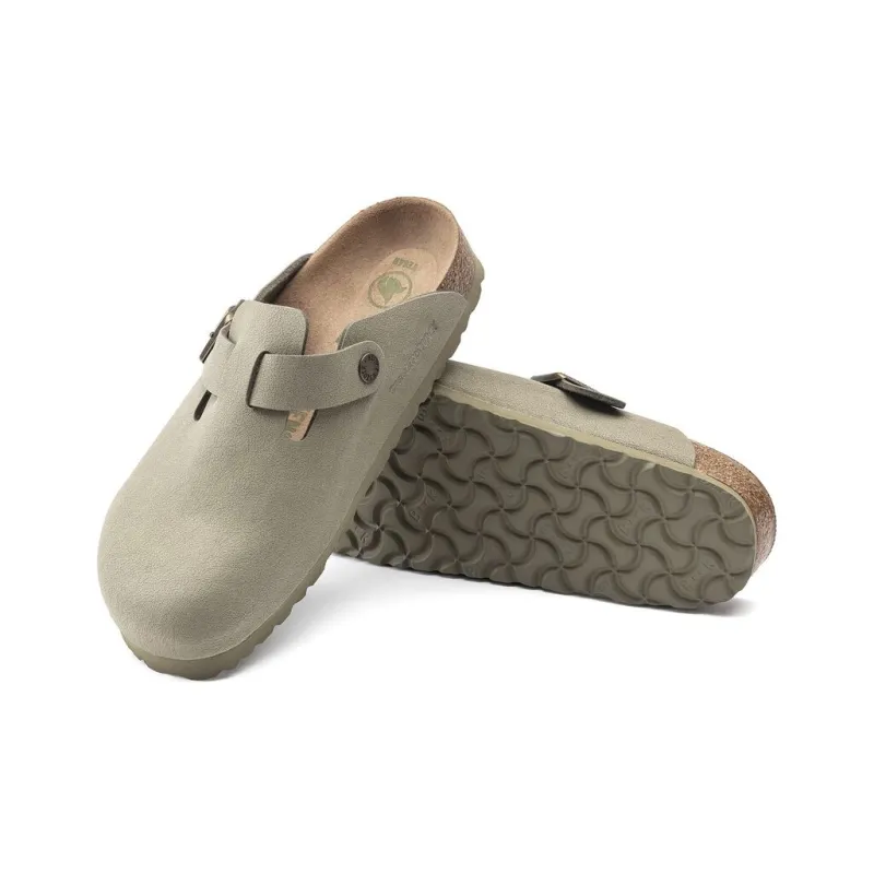 Birkenstock EVA Abrasion Resistant Closed Toe Slippers Unisex Khaki Narrow-4