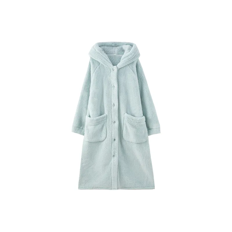 Jovini Pajama Robe Women's Light Blue-0