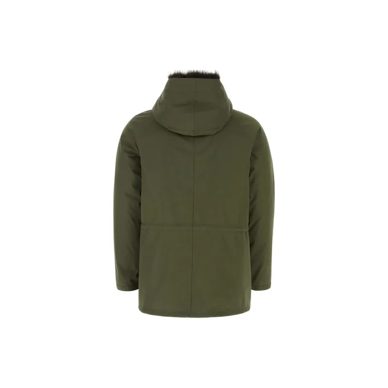 YVES SALOMON Jackets Coats Men's Army Green-1