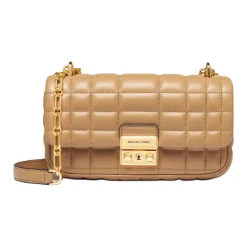 MICHAEL KORS Sheepskin Crossbody Bag, Shoulder Bag Small Size Women's Camel